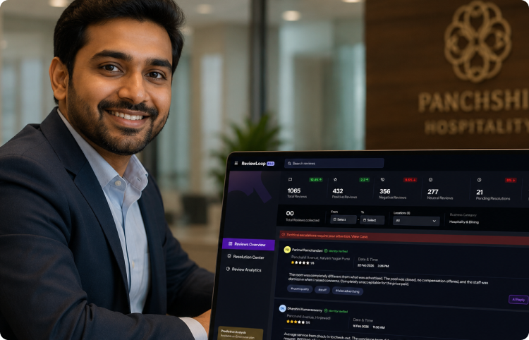 ReviewLoop dashboard